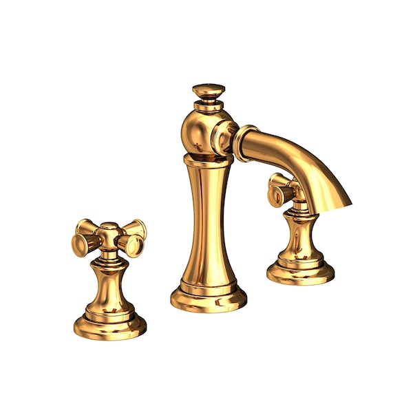 Newport Brass Widespread Lavatory Faucet in Polished Gold (Pvd) 2440-24 - main